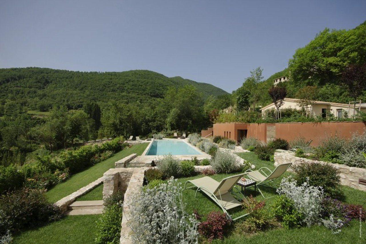 Castello Di Postignano Hotel Sellano Buitenkant foto
